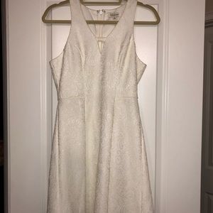 Francescas white lace dress